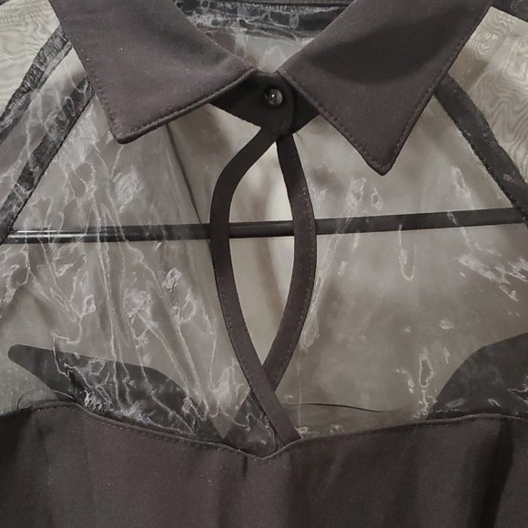 Sadie Robertson Medium Mesh Black Dress - Picture 3 of 5